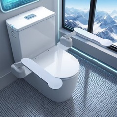 トイレの手すりを取り付けないで、滑り止めトイレの老人の子供の安全手すりトイレの便座を折ることができます