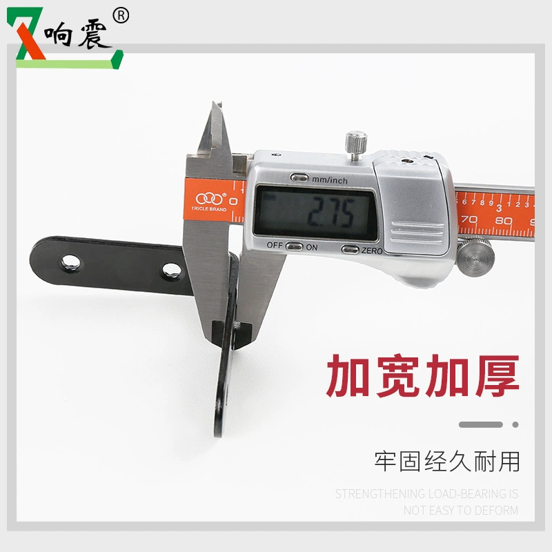 Corner code reinforcement straight slice fixing L -shaped angle iron bracket angle codes 90 degrees furniture table leg fixed connector wholesale