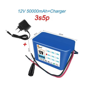 12V 50Ah 18650�늳�3S5P�ɳ��늳أ���BMS 12.6V��������m��