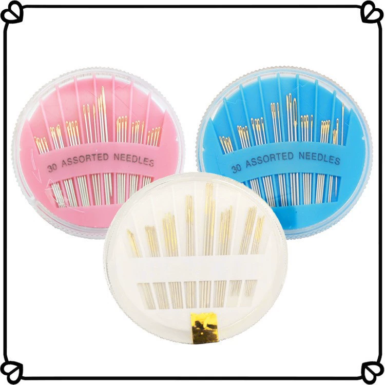 Золотой хвост ручная швейная игла черный ящик для игл диск золотой хвост игла бытовая ручная швейная одежда швейная коробка для игл черный ящик для игл