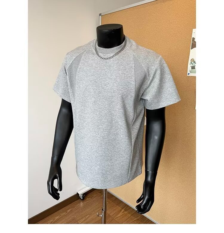 Men's Premium Heavyweight T-shirt With Structured Shoulder Design_voghion.com