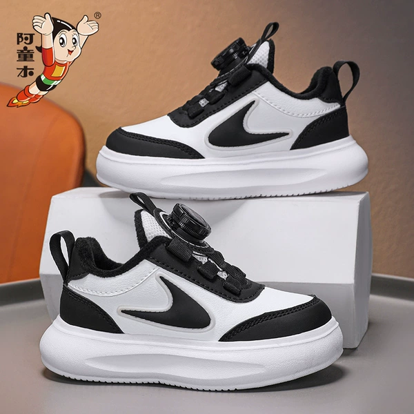 2298-Black and white (leather surface)