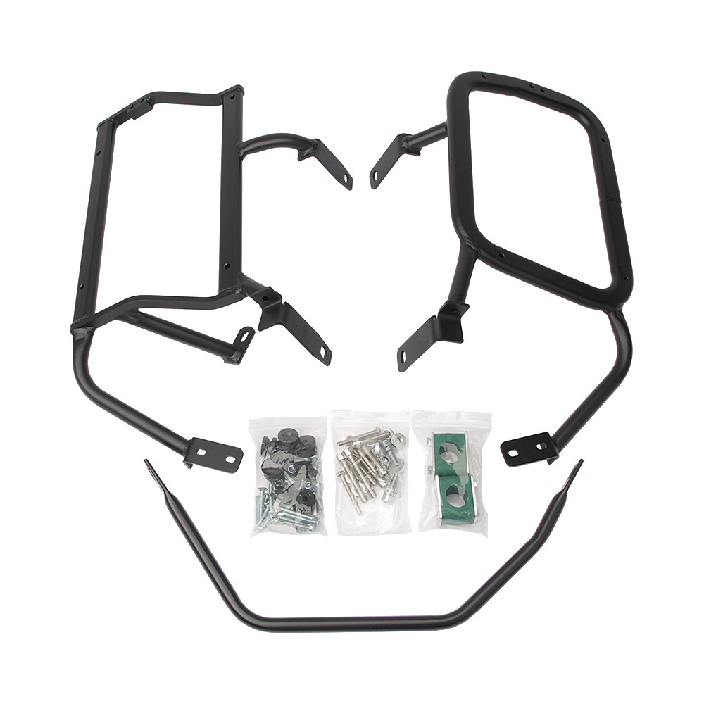 Suitable for BMW motorcycle F750GS/F850GS ADV stainless steel three-box bracket tail box rack side box rack