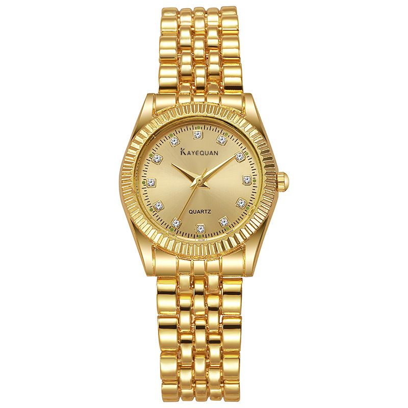 2025 transfronterizo explosión hombre reloj conjunto de reloj de cuarzo de negocios moda versátil reloj de pareja fábrica al por mayor