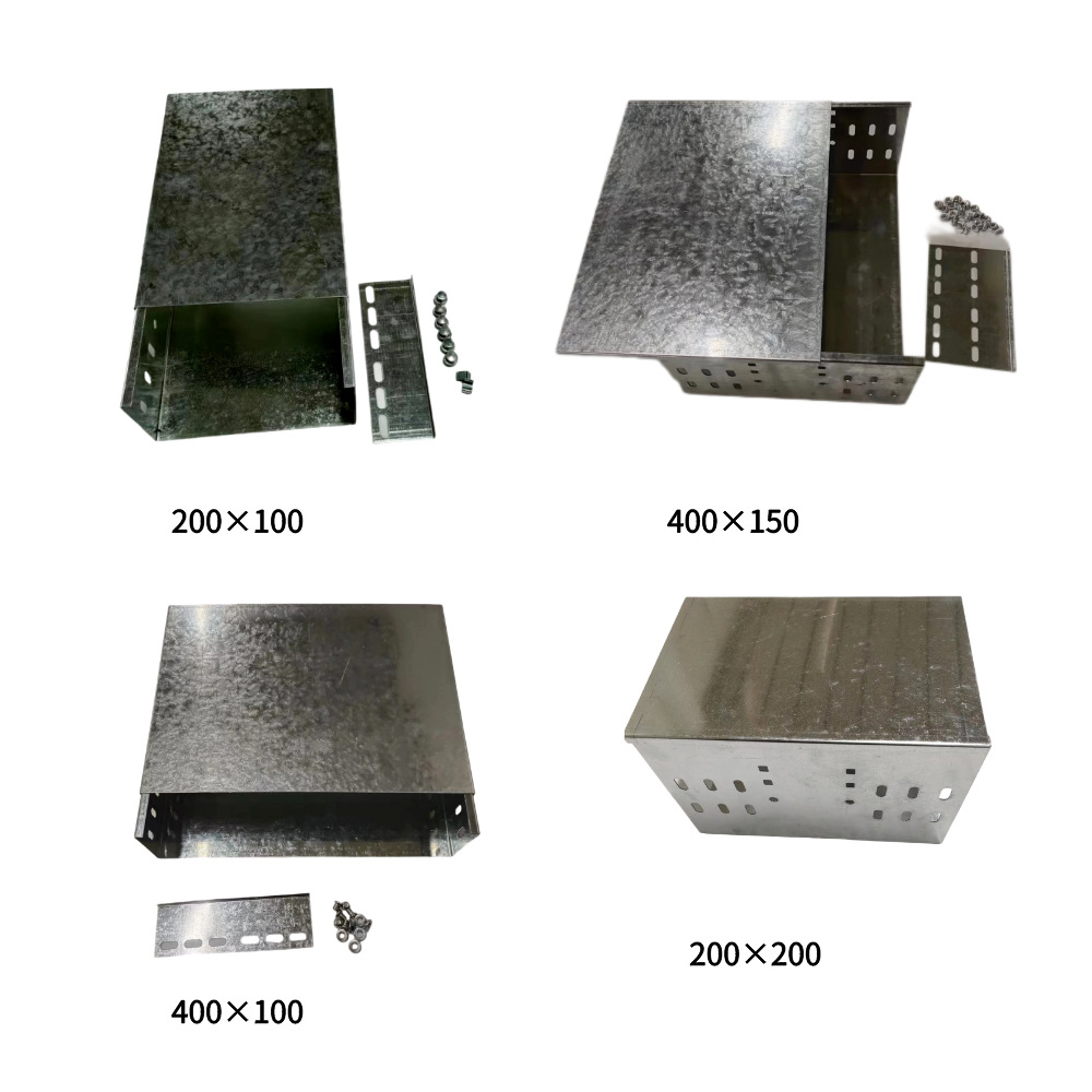 桥架镀锌电缆槽式不锈钢200x100铝合金100x100热浸100x50线槽桥架