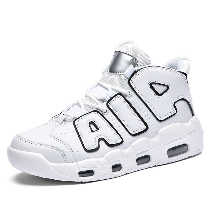 Otoño transfronterizo de hombres zapatos de baloncesto de gran tamaño de cuero amortiguador zapatos de aire zapatos deportivos ligeros zapatos de moda zapatos casuales zapatos de hombre image 9