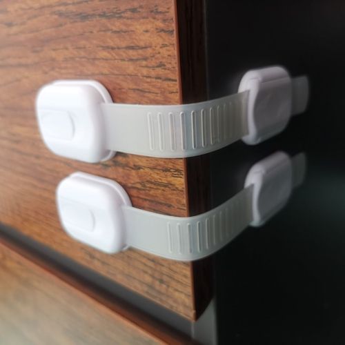 Cross-border children's safety lock refrigerator lock cabinet door child lock buckle anti-baby infant protection drawer lock anti-opening