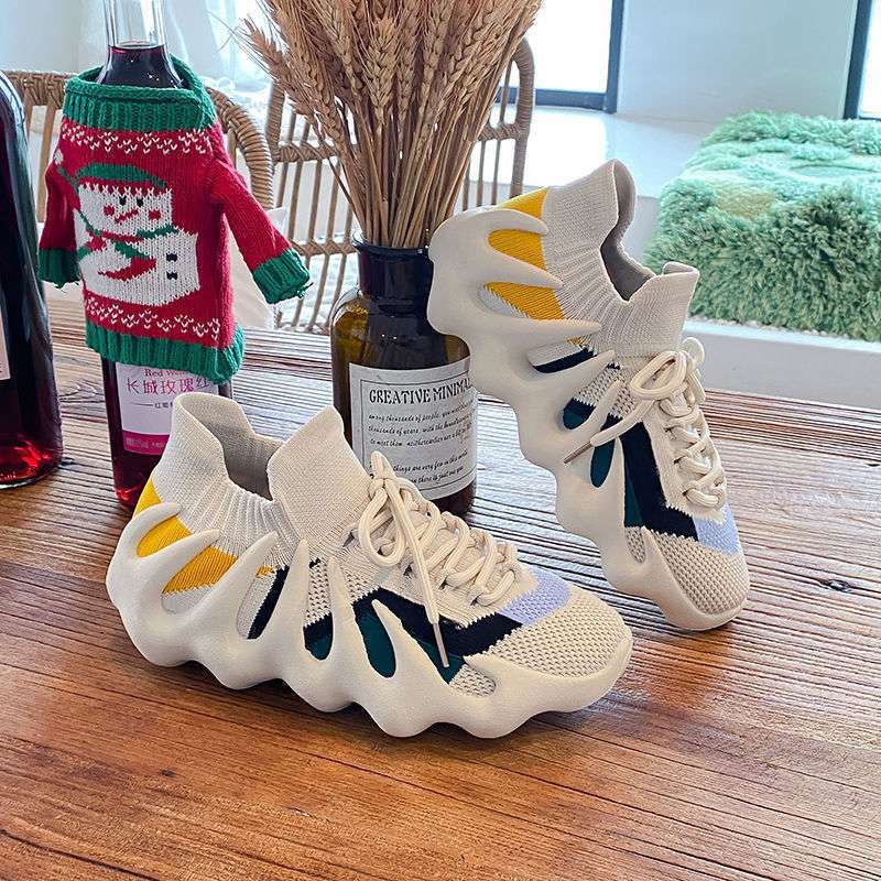 Brand Special Price Coconut Shoes for Women Octopus 2025 Spring and Summer Versatile Mesh Breathable Running Sneakers for Women