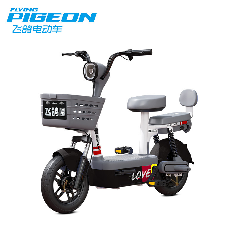 Flying Pigeon DingTalk nuevo estándar nacional 48V bicicleta eléctrica pequeño scooter batería coche hombres y mujeres batería de coche eléctrico