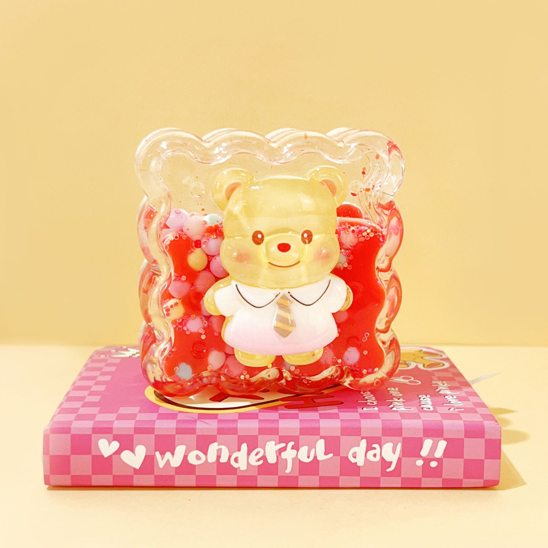 버터베어 쿠키 밀크빈-레드