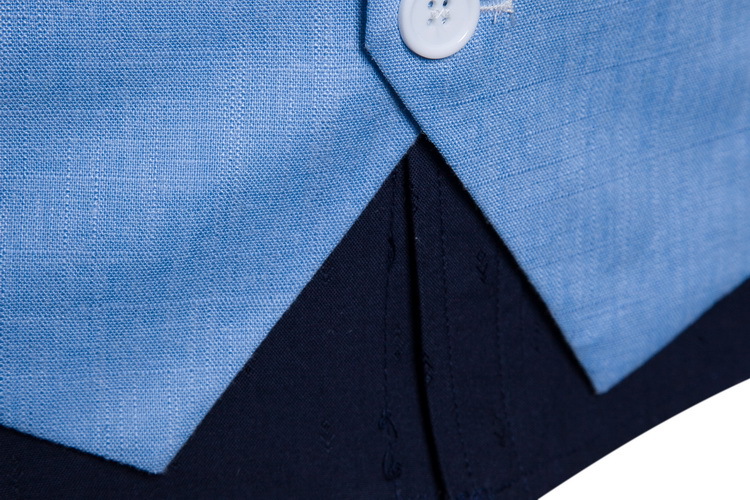 2024 spring and summer new item linen thin style simple multi-color casual men's vest_voghion.com