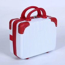 迷你手提箱14寸化妆箱小型行李箱便携收纳箱礼盒伴手礼盒创意