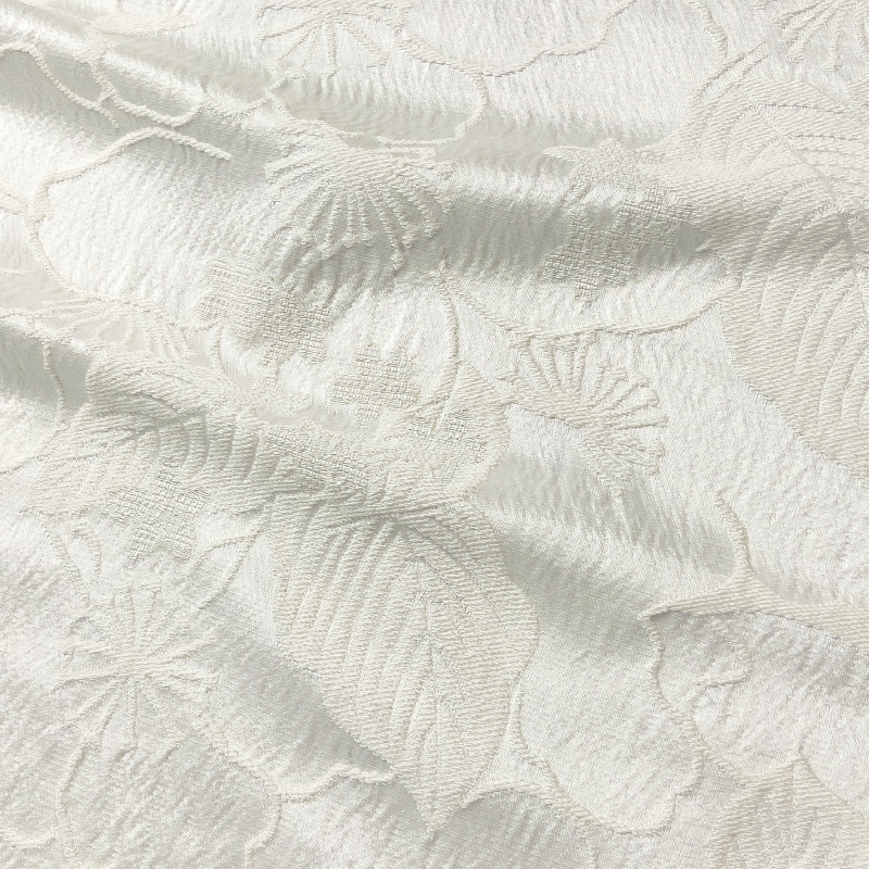 Mosaico danza tela jacquard 43,5 mm seda lana tejida seda seda seda invierno tela de ropa FD6491