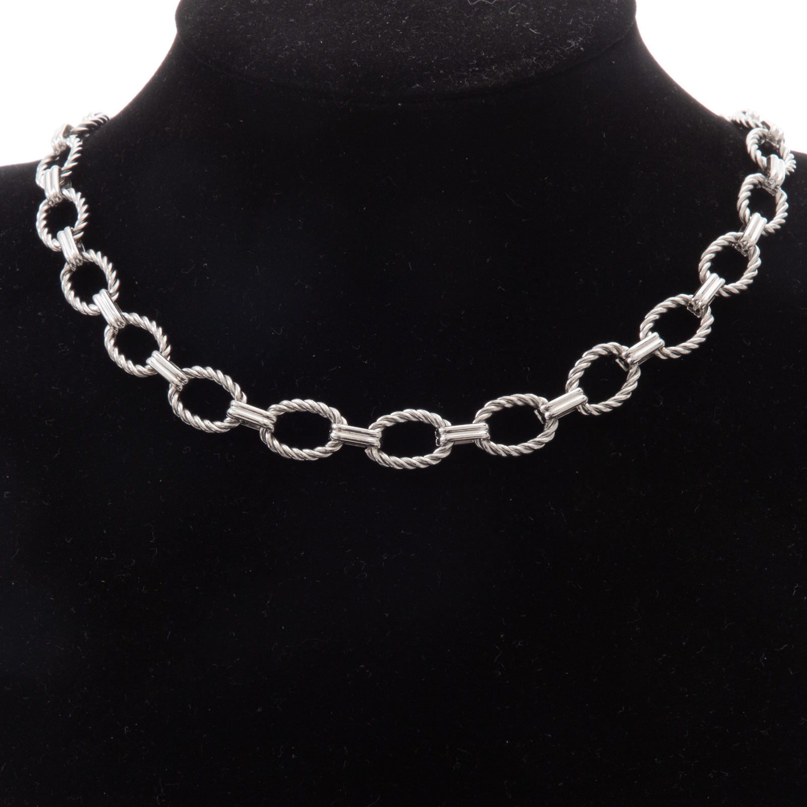 32g Weight 1 Piece Titanium Steel Chain Chain Vacation Classic Style Solid Color