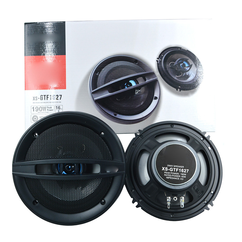 Altavoz Coaxial de 6 Pulgadas para Coche – Modelo SX-GTF1627, Sonido Completo, Ideal para Modificación