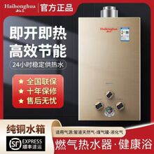 家用燃气热水器即热出租房浴室可安装6升-12升天然气液化气瓶装气