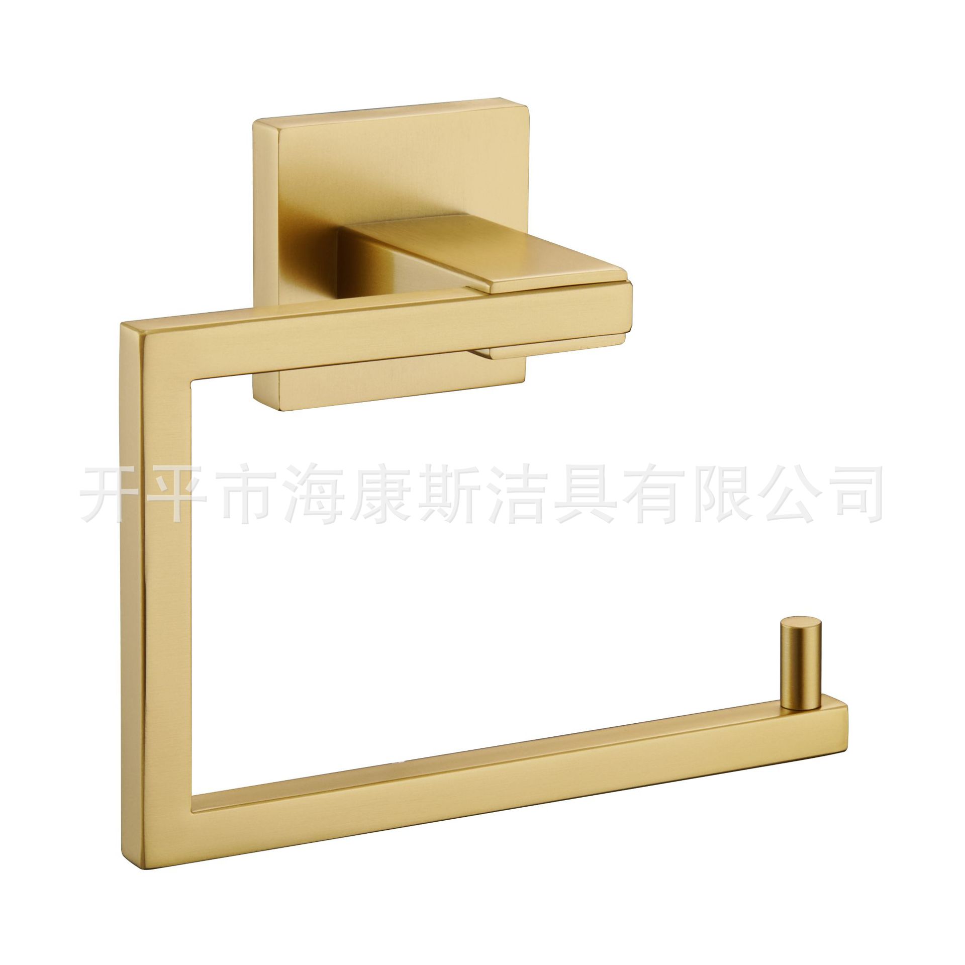 종이 타월 홀더 브러시드 골드