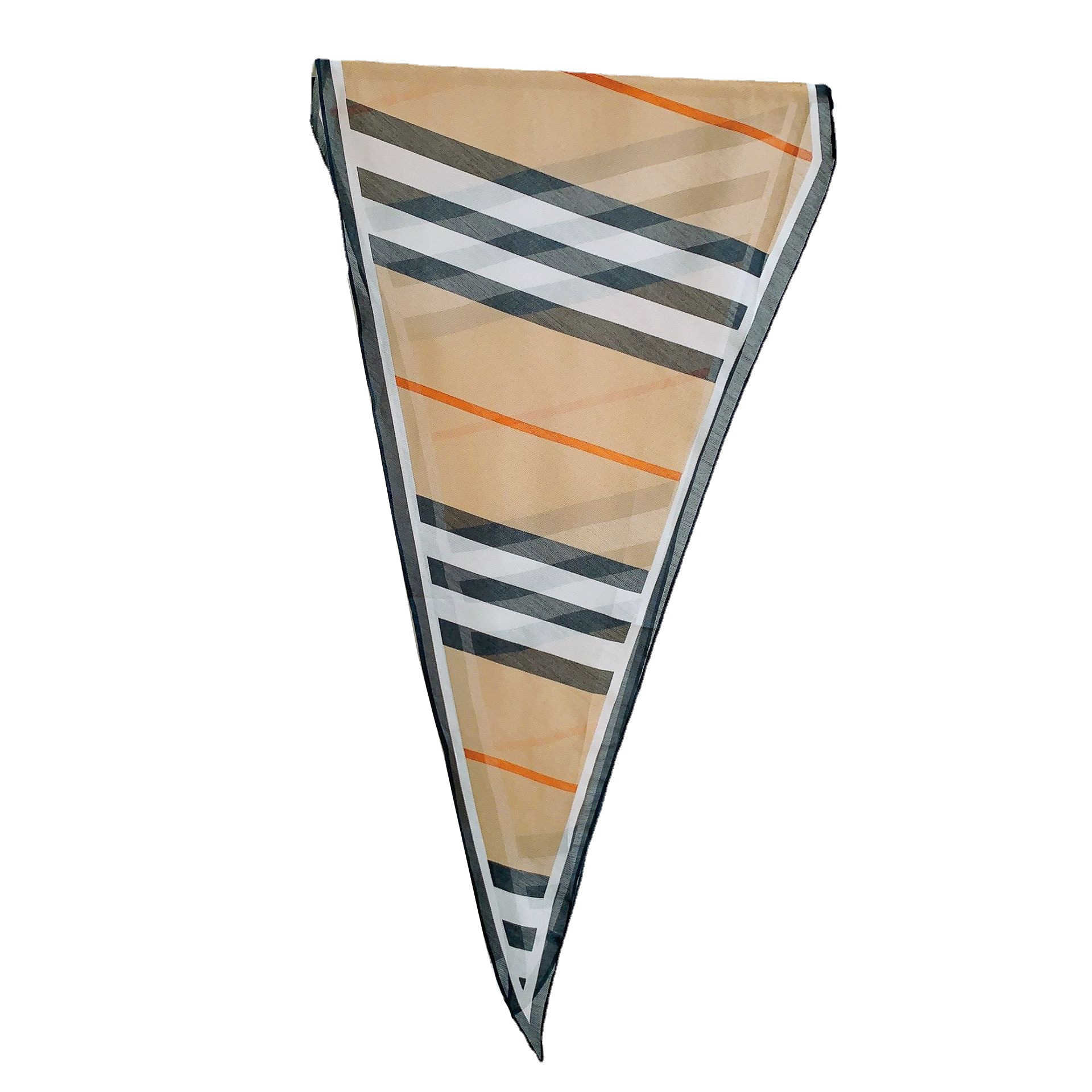 Bufanda larga minimalista de seda para mujer, elegante y versátil, cinta de verano, bufanda pequeña coreana de moda para primavera y verano para decoración del cuello.