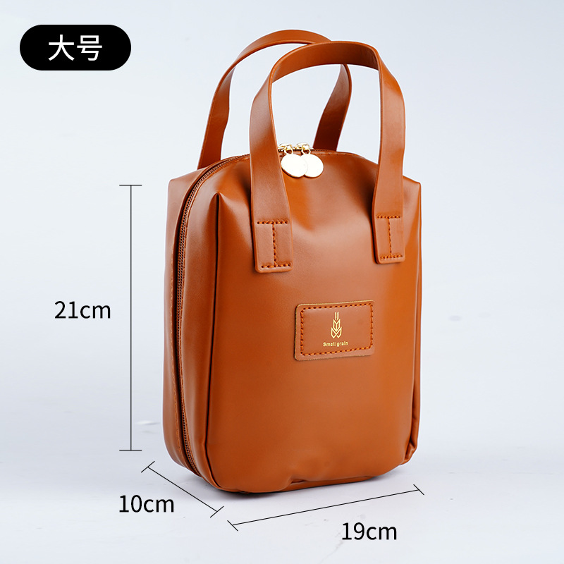 Bolsa de cosméticos nueva de 2024 con gran atractivo estético, gran capacidad, bolsa de almacenamiento portátil para viajes, bolsa de aseo impermeable.