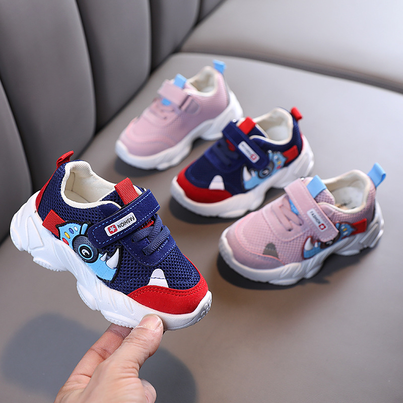 Frühling Herbst Baby Jungen Mädchen, Sport Atmungsaktive Mesh Mittlere und Kleine Kinderschuhe, Freizeitschuhe_voghion.com