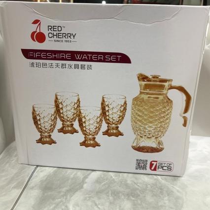 1.8L sirena agua fría tetera de vidrio de gran capacidad tetera con tapa tetera de jugo fría blanca tetera de té especial para barra