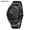 2022 New Men CHRONOS Chronos watch motion fashion calendar quartz watch steel strip