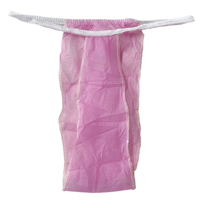 Disposable thong non-woven men's and women's sweat steaming beauty salon underwear breathable wash-free sauna business trip women's thong