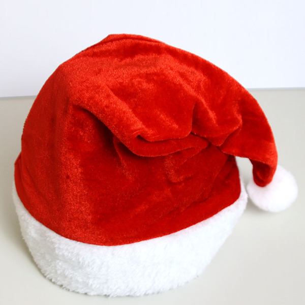 Gold Velvet Plush Edge Christmas Hat for Adults and Kidsren Gold Velvet Christmas Hat Christmas Party Wear Holiday Wear
