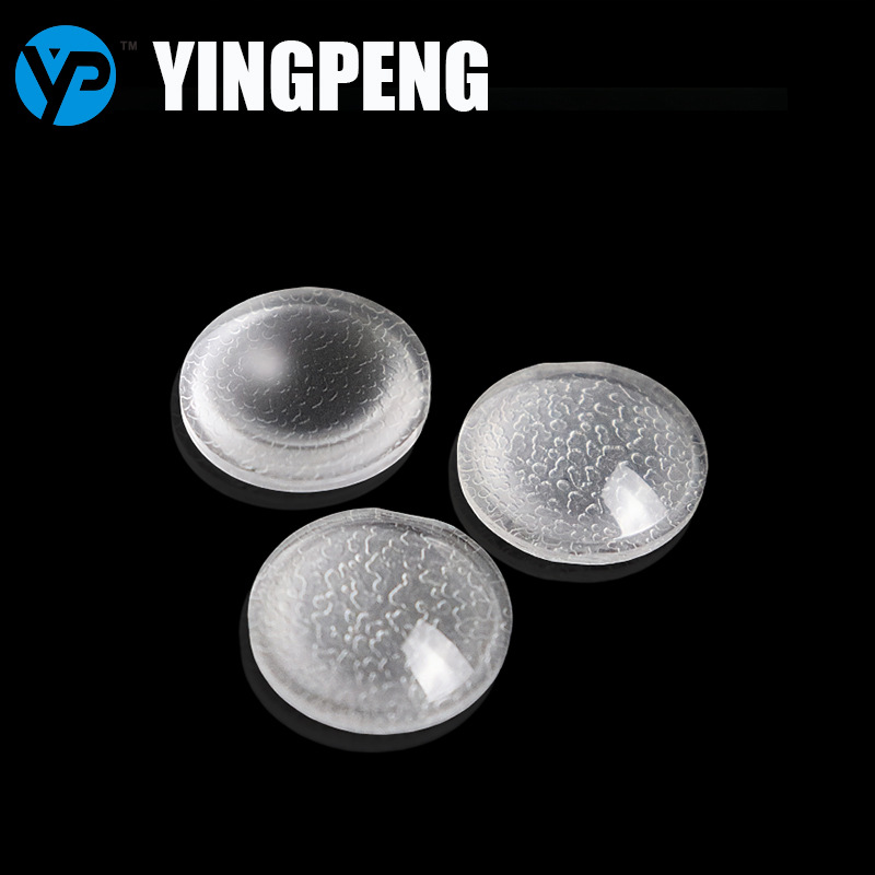 深圳盈鹏 PMMA透明聚光地埋灯手电筒镜片 PMMA鱼麟凸透镜厂家正品