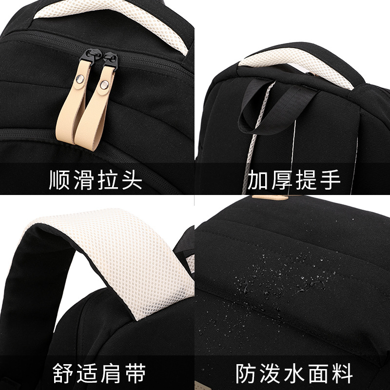 Mochila de pescado natural, mochila de ruedas para estudiantes de escuela primaria, mochila de espaldas para estudiantes de secundaria, hombros para estudiantes de secundaria