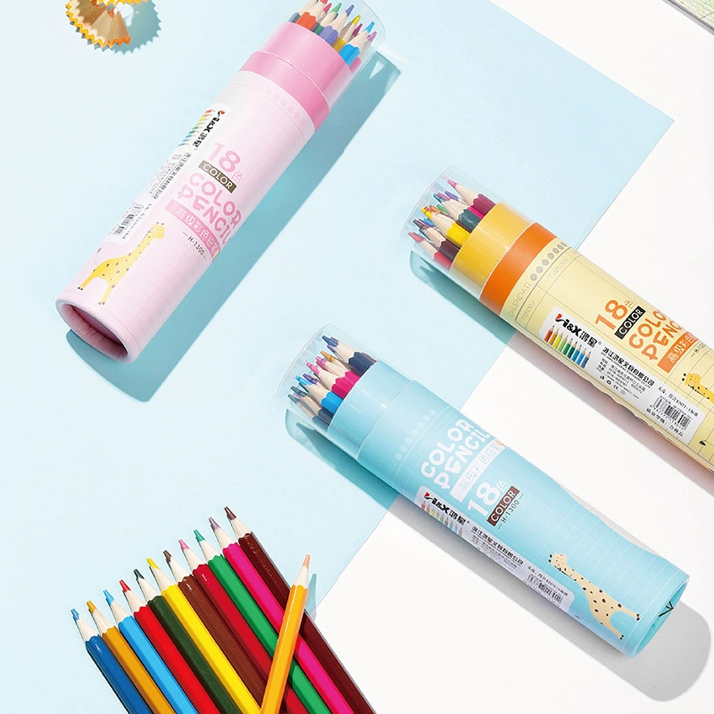 ПStationery для карандашей, масляной краски, восковых мелков, оптовая продажа, 12 цветов, 24 цвета, 36 цветов, 48 цветов