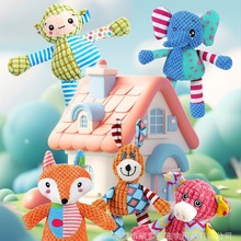 宠物玩具狗狗玩具磨牙玩具宠物发声狐狸互动玩具发声宠物E18