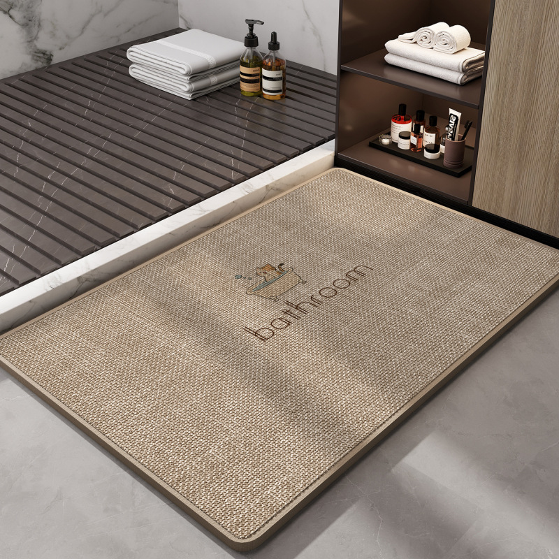 Cartoon Style Linen Floor Mat Amazon Bathroom Floor Mat Bathroom Door Absorbent Quick-Drying Non-Slip and Stain-Resistant Floor Mat Cartoon Style Linen Floor Mat Amazon Bathroom Floor Mat Bathroom Door Absorbent Quick-Drying Non-Slip and Stain-Resistant Floor Mat