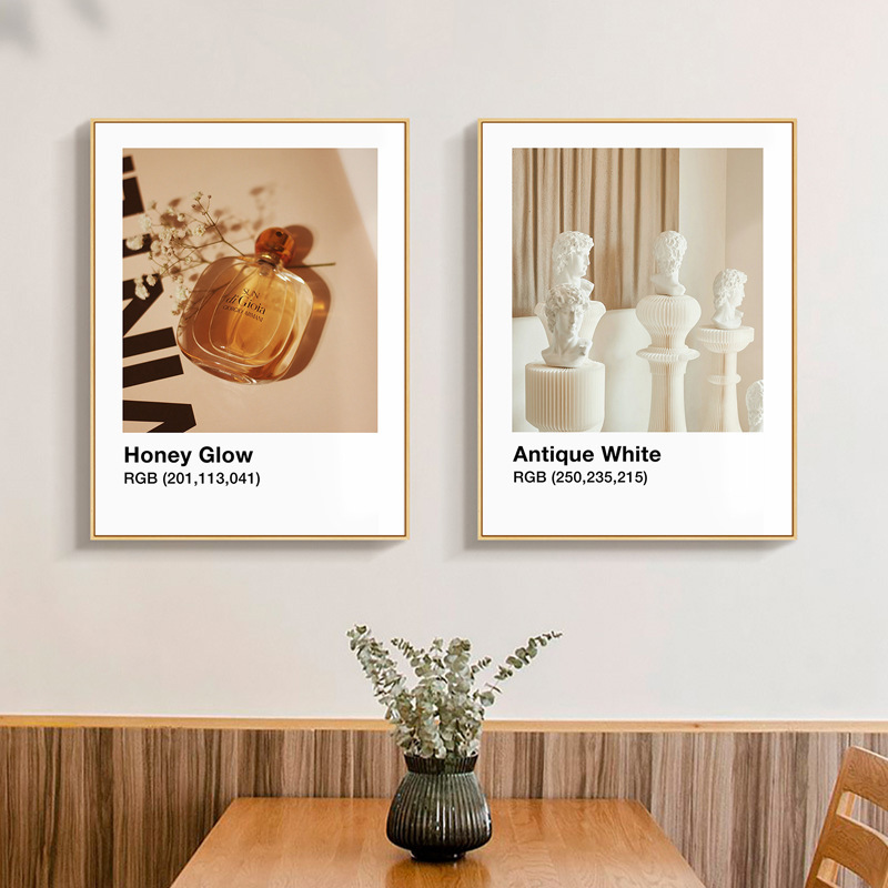 Decorative Hanging Picture Frame Restaurant Wall Background Wall Hotel Mural B&B Small Fresh Literary Dining Room Art Decorative Painting