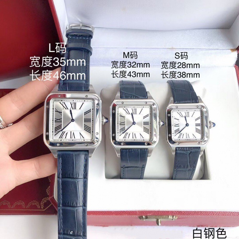 Kajia Classic Sandoz Square Retro Fashion Roman Noodles Simple Two-Needle Head Women's Watch Wholesale