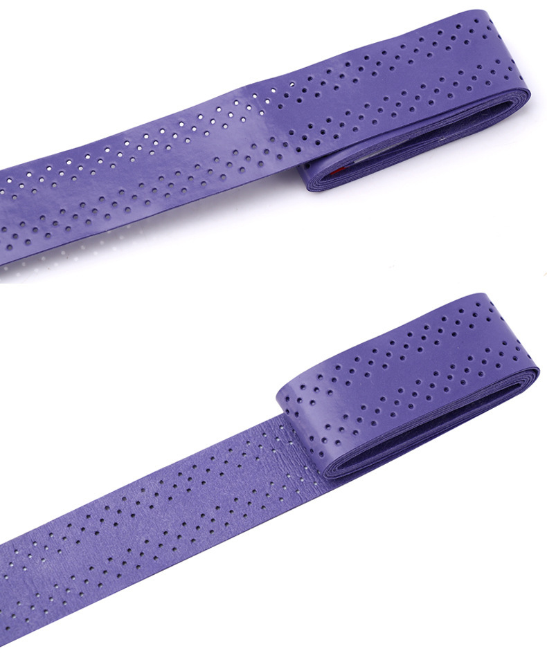 Venta caliente de fábrica transpirable antideslizante PU pegamento de mano raqueta de bádminton raqueta de tenis equipo de fitness caña de pescar cinturón de agarre universal