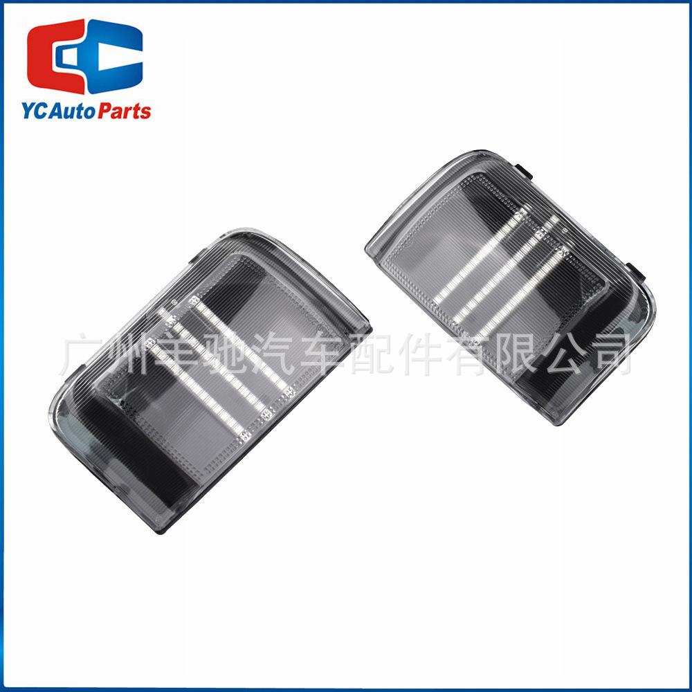 Aplicable a Peugeot Fiat Citroën retrovisor LED luces de dirección luces de flujo de luz amarilla