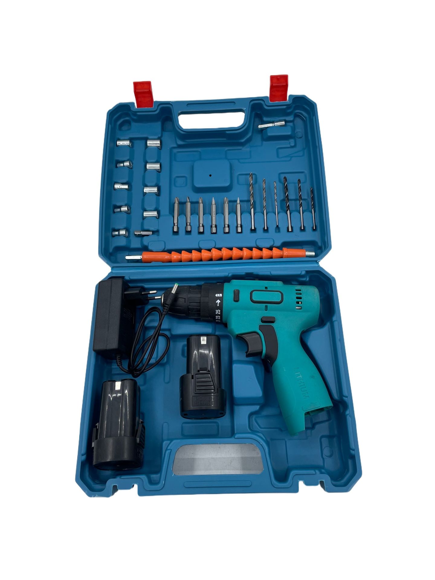 Modelo privado de 16.8v 1, dos eléctricos y un juego de carga azul