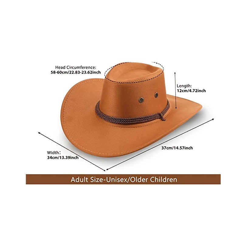 Adjustable Cowboy Hat