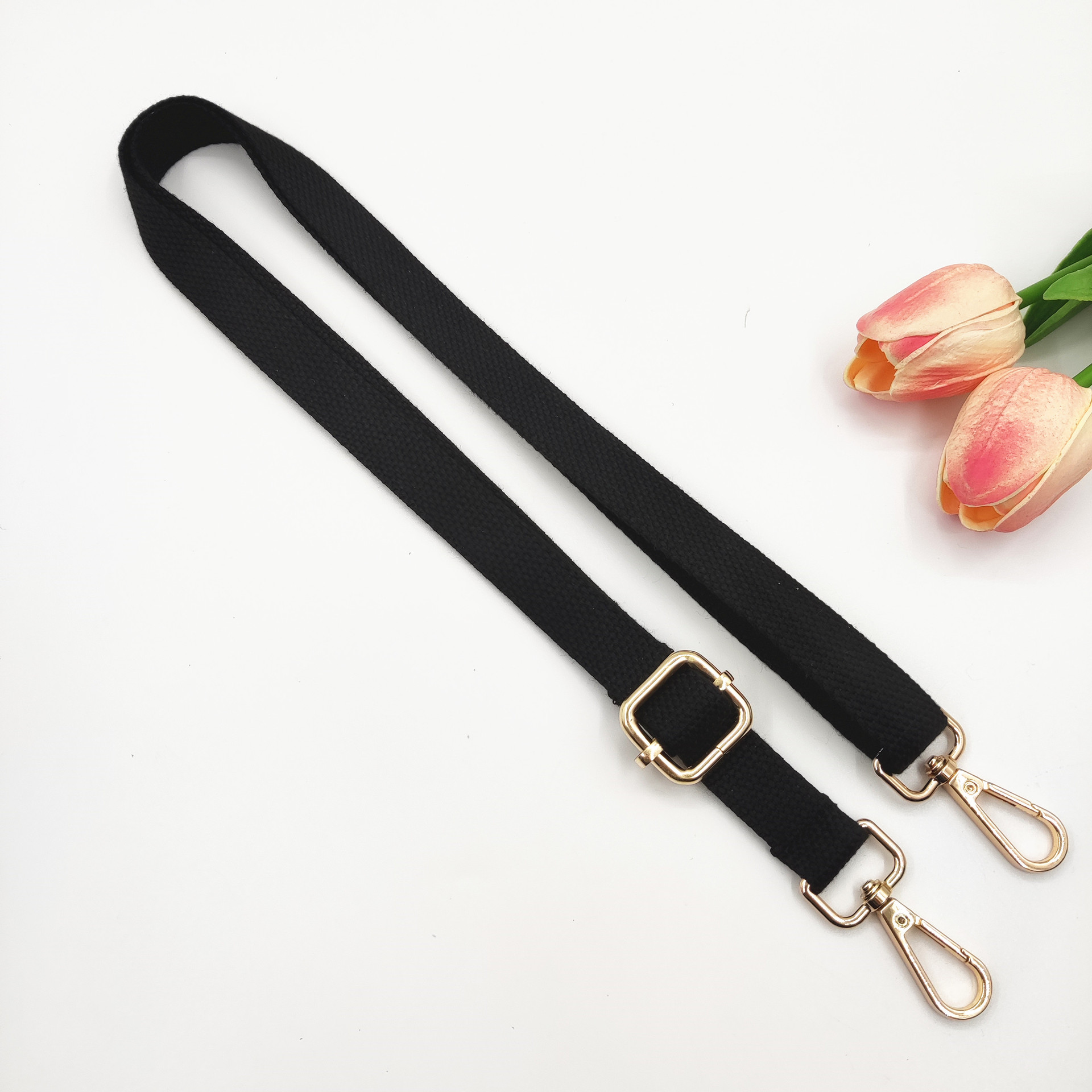 1 Pieza Poliéster Algodón Color Sólido Correa De La Bolsa display picture 3