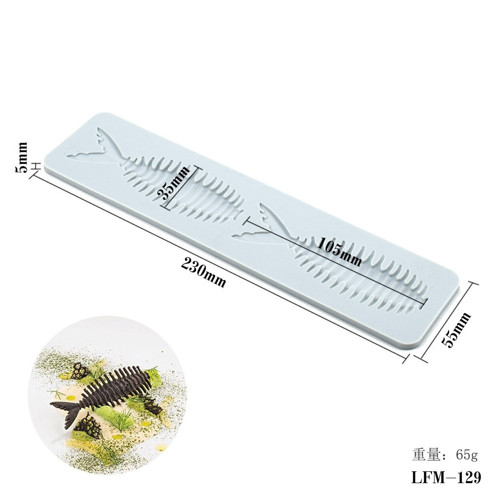 Ocean series cangrejo cangrejo hueso de pescado fondant cojín de encaje pulpo ostras plato frío molde de silicona decorativo