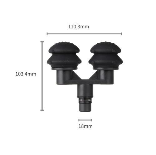 Manufacturer of various types of fascia gun massage head fascia gun accessories silicone massage head PU massage head fascia gun