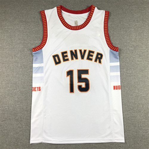 Summer cross-border jersey Nuggets 15 Jokic jersey 27 Murray embroidered basketball uniform men's sports training uniform casual
