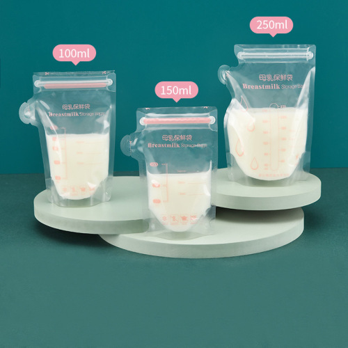 Breast Milk Storage Bags 30 Pcs Disposable Milk Storage Bags Freezing Bags Storage Bags Multi-Capacity