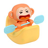 children Bathing Dabble Toys wholesale men and women baby Electric Monkey Canoeing Shower Room baby take a shower Toys