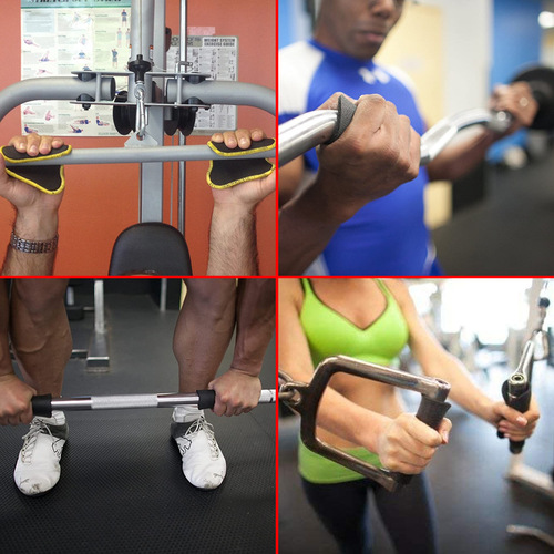 Pull-up bar anti-slip sleeve anti-friction helper glove fitness anti-slip handle glove hand pad dumbbell grip sleeve