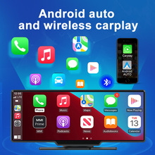 4G LTE Android 10 Dash Cam Supports CarPlay GPS Navigation