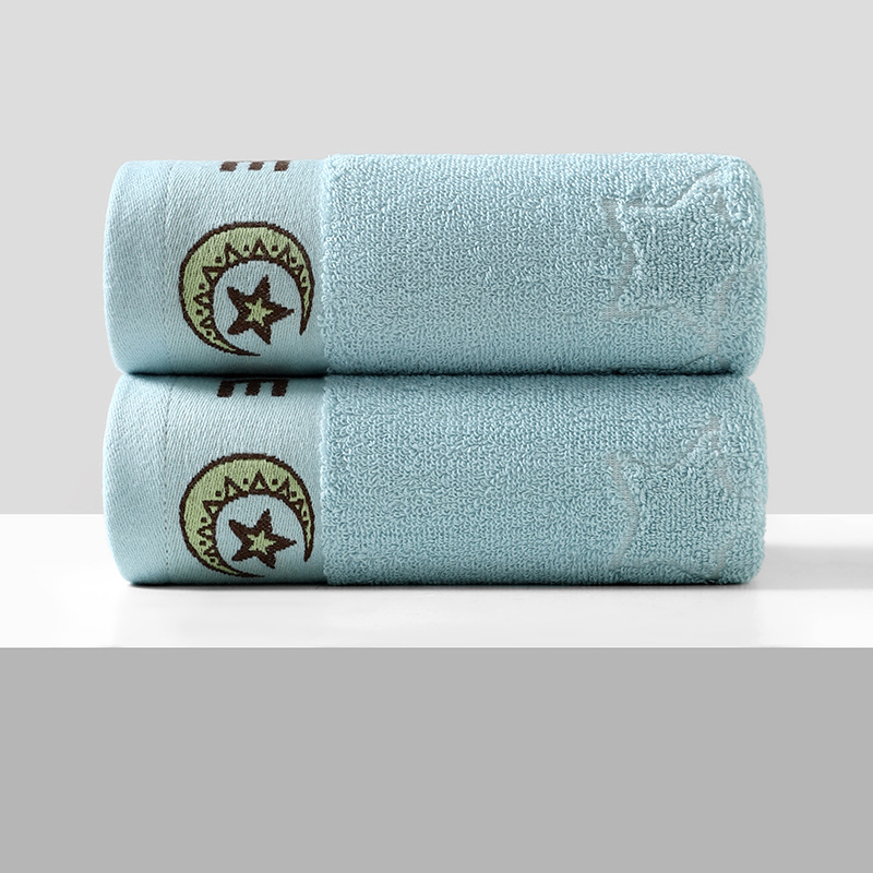 Toallas de algodón puro, tipo A, al por mayor, gruesas, suaves, absorbentes, de poliéster y algodón, toallas faciales para adultos, de secado rápido, para lavarse la cara.