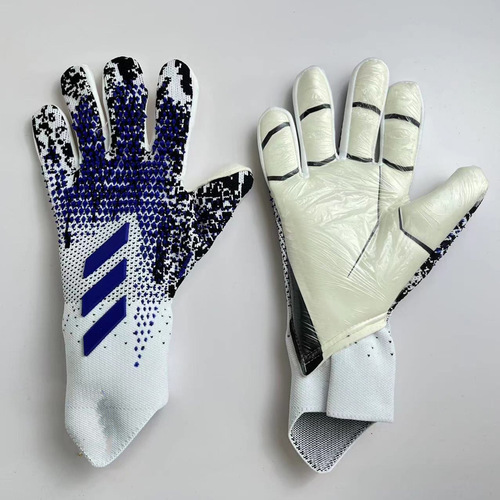 New style football goalkeeper gloves thickened non-slip latex wear-resistant goalkeeper fingerless goalkeeper gloves