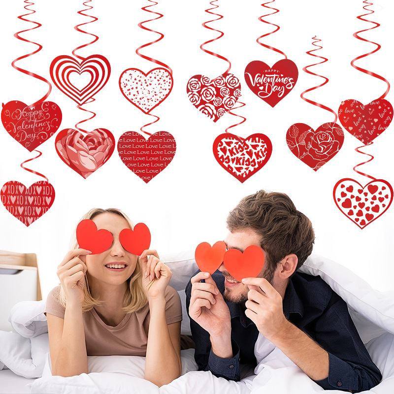 Cute, Sweet Style Cute Sweet Letter Heart Shape Pvc Paper